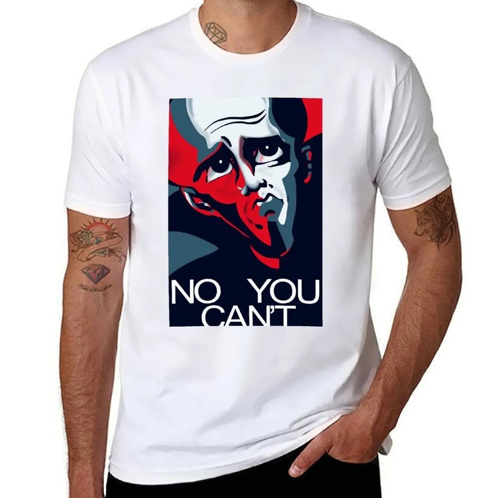 Megamind No You Cant TShirt Graphic Shirts Man T Shirt Vintage T Shirts Tshirts for Men Cotton 2025 New Model