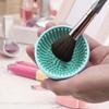 1pc  Makeup Brush Cleaner - Premium Silicone Scrubber & Non-slip Bowl - Effortless Deep Cleaning for All Facial