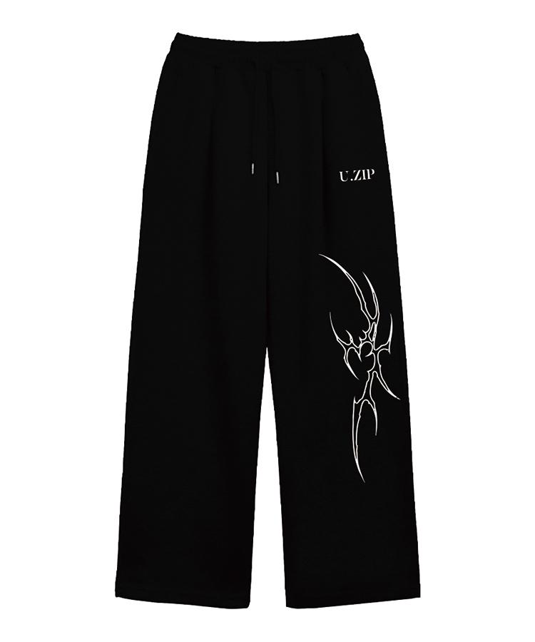 U Life G Tribal Wave Women'S Wide Sweatpants 2 Colors [Ulzt_2009]