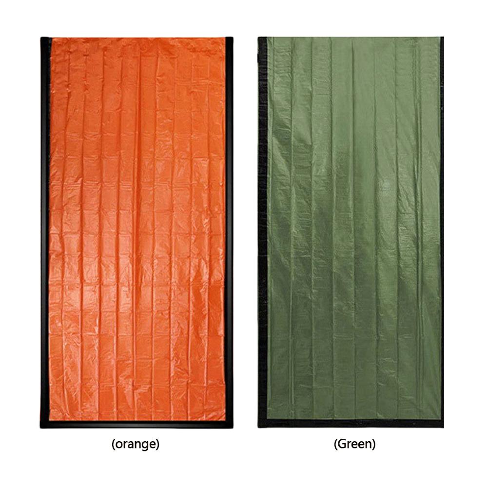 Emergency Sleeping Bag Waterproof Survival Sleeping Bag Thermal Bivy Sack Emergency Blanket for Outdoor Camping Hiking