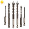 Hex Shank Spiral Flute Drill Bit for Ceramic, Glass, and Tile