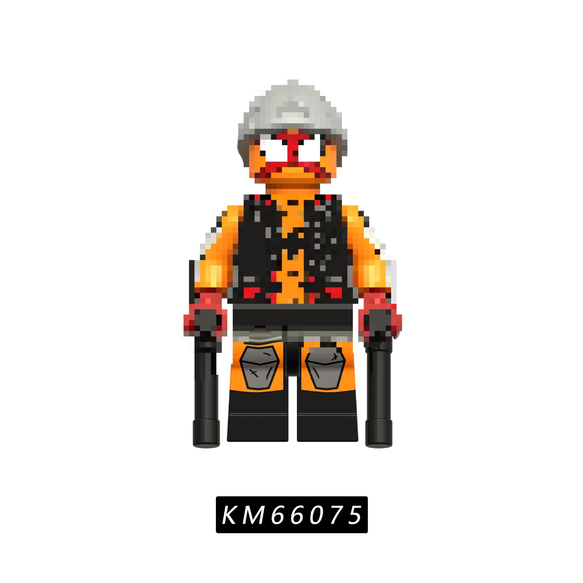 Spider-Man Building Blocks Figure: Super English Series KM66067-66077