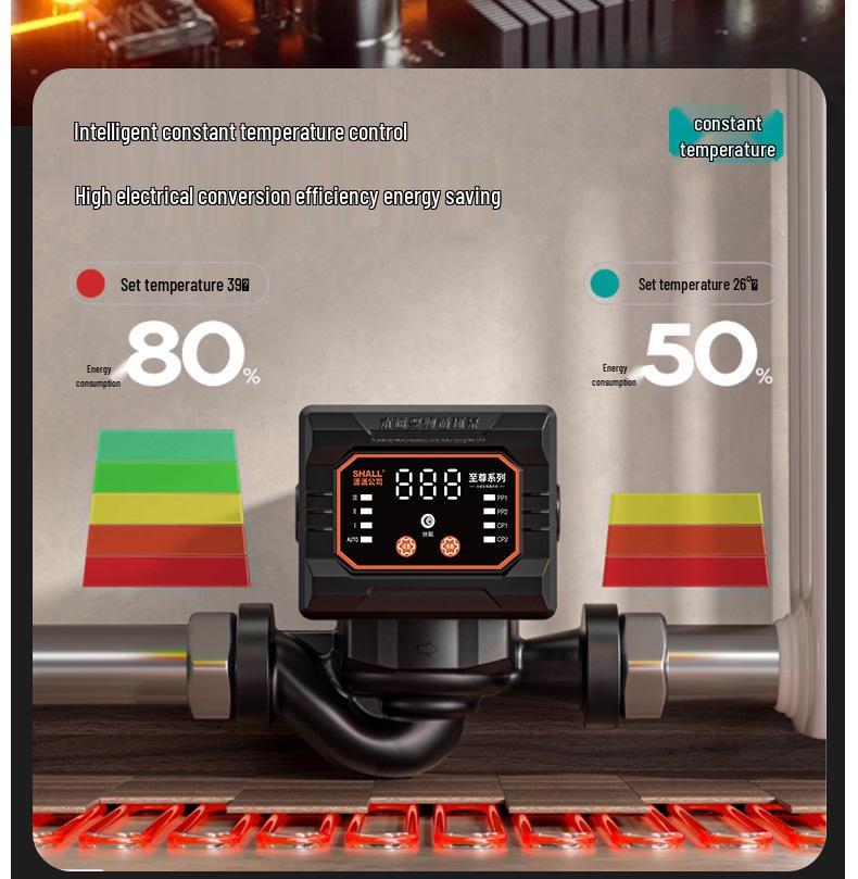 Πλήρως Αυτόματη Αθόρυβη Ηλιακή Αντλία Θερμότητας Νερού για Οικιακά Καλοριφέρ