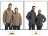 Heavyweight Sherpa Fleece Windproof Jacket - Double-Layer, Cold-Resistant Outerwear for Autumn/Winter