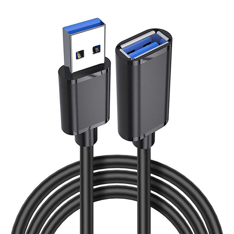 USB 3.0 Extension Cable for Computer Connection (Available in 1m, 2m, 3m) - Ideal for Keyboard, Mouse, and U Disk.