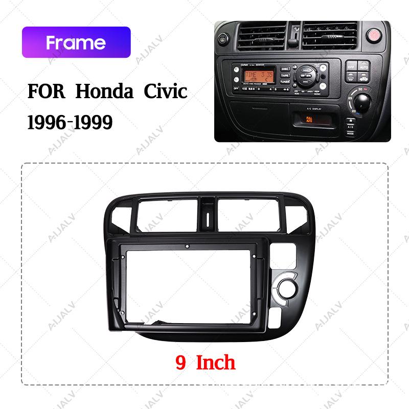 9-inch Android Navigation Faceplate for 1996-1999 Honda Civic RHD.