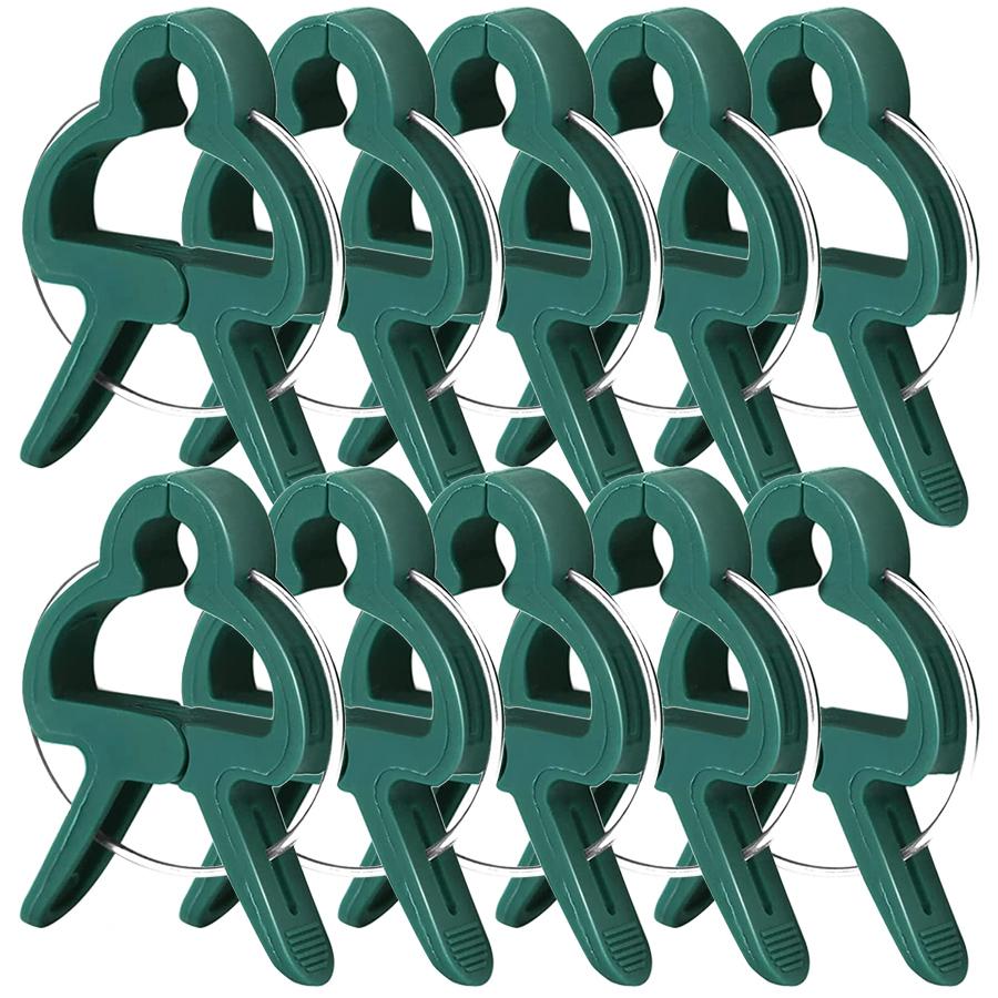 10 Plant Stem Fixing Clip Fruit Vegetable Cultivation Auxiliary Products Clip for Preventing Lodging Assisting Gardening Gadget