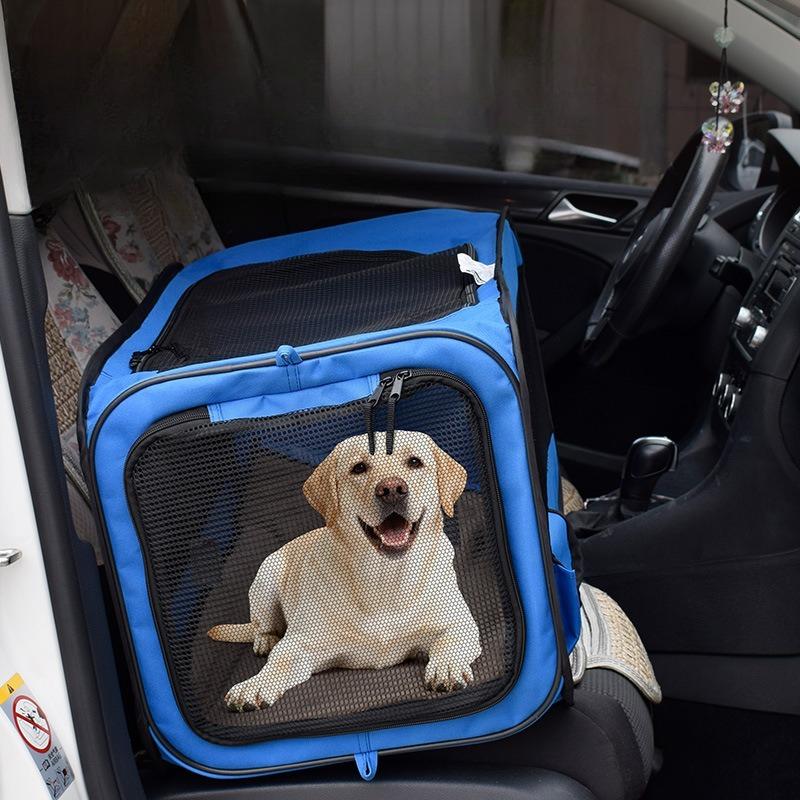 Pet Car Cage Portable Foldable Dog Tent Outdoor Multi-functional Pet Dog Bed Dog Accessories Dogs Backpack