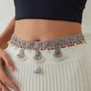 Bohemia Vintage Hollow Out Waist Chain Metal Tassel Ethnic Womens Fashion Accessory For Summer And Fall