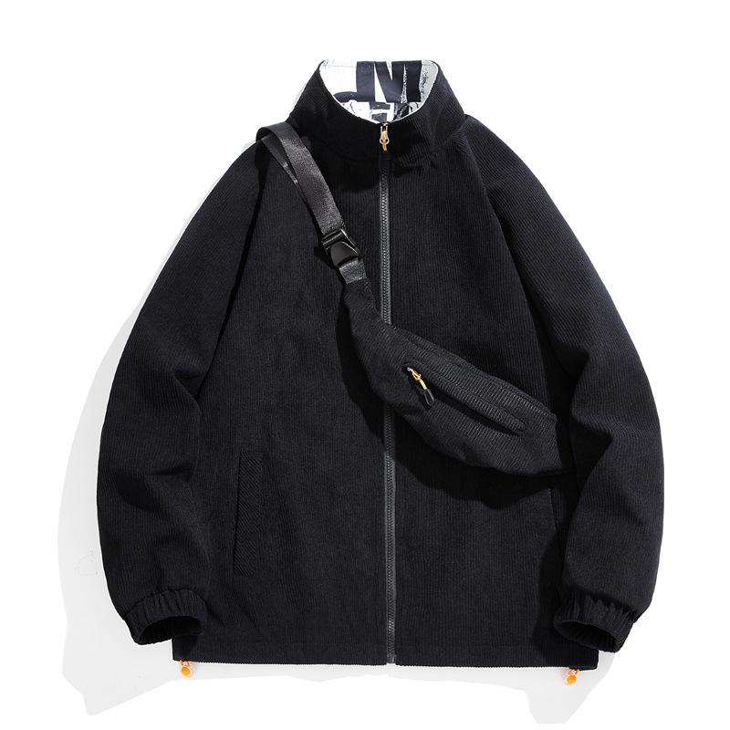 2025 Spring And Autumn Boys' New Small Niche Corduroy Jacket Fashion Japanese Trendy Brand Casual Clothes