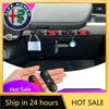 Car Stickers For Alfa Romeo Car Sticky Hook USB Cable Double-Hook Organizer For Alfa Romeo Giulia Stelvio Giulietta 156 159 147