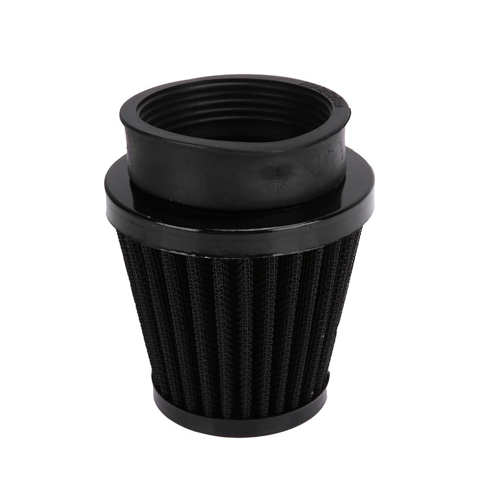 Universal 52mm 53mm 54mm Motorcycle Air Intake Filter Cleaner (Black)