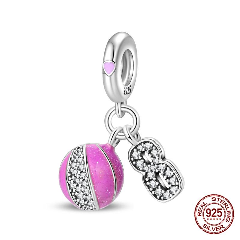 New 100% Copper Summer Coconut Beach Travel Ai Robot Charms Fit Originalbracelet Diy Jewelry Making Women Gift