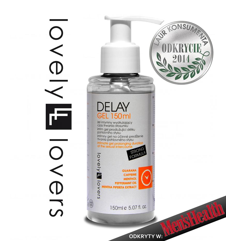 Delay Gel Lube prolongeant le temps des rapports pour les hommes 150 ml