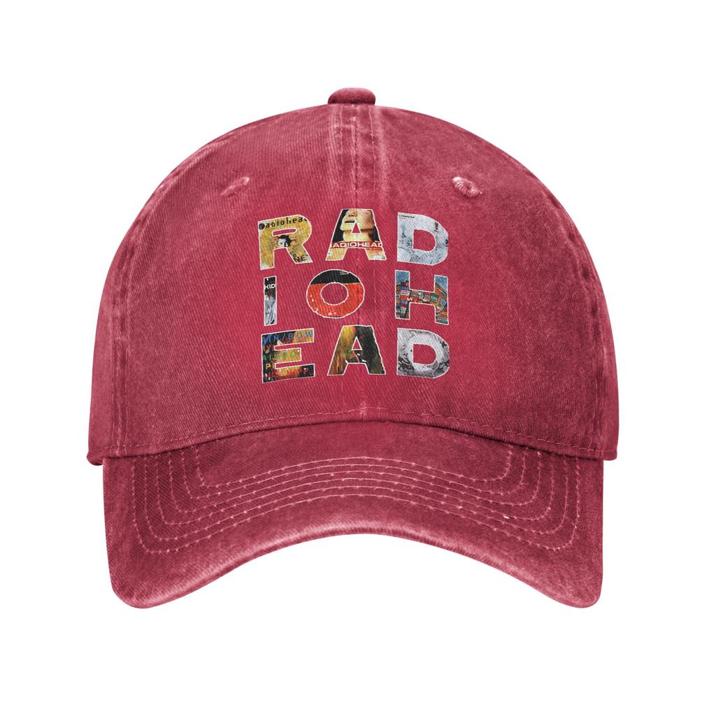 Radioheaded Band Baseball Cap Merch For Unisex  Adjustable Trucker Hat