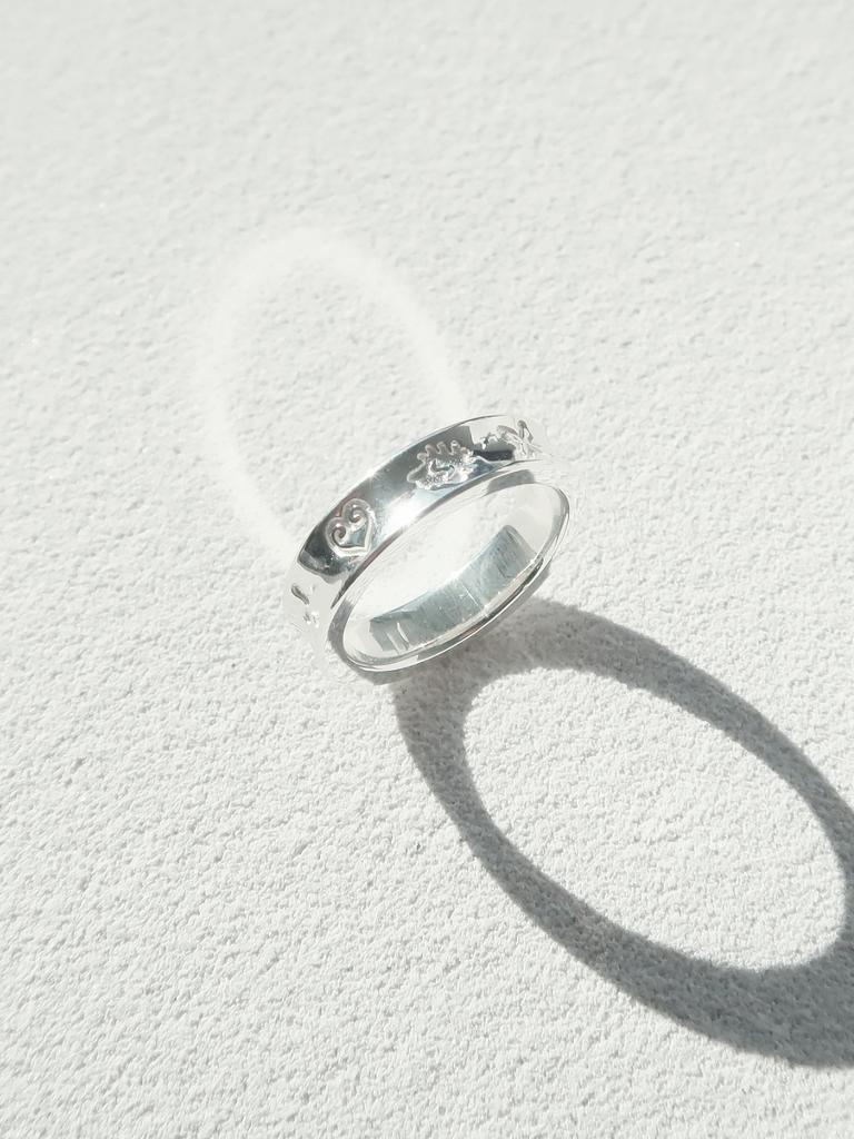 Mahogani Totem Ring