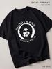 Schwarzes T-Shirt Moodymann, Deep House Back in
