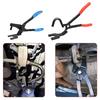 Automotive Exhaust Clamp Pliers Non Slip Rubber Exhaust Hanger Removal Tool for Car Exhaust Muffler System