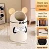 Cartoon Round Ear Trash Can