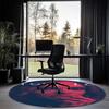 Tove Lo Printed Round Rug Carpet Chair Rug Area Rug Entryway Doormats,for Office Chair Living Room Bedroom Kitchen Room.