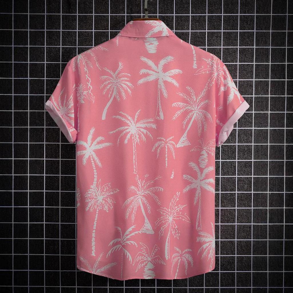 2022 Herren Streetstyle Digitaldruck Hemd