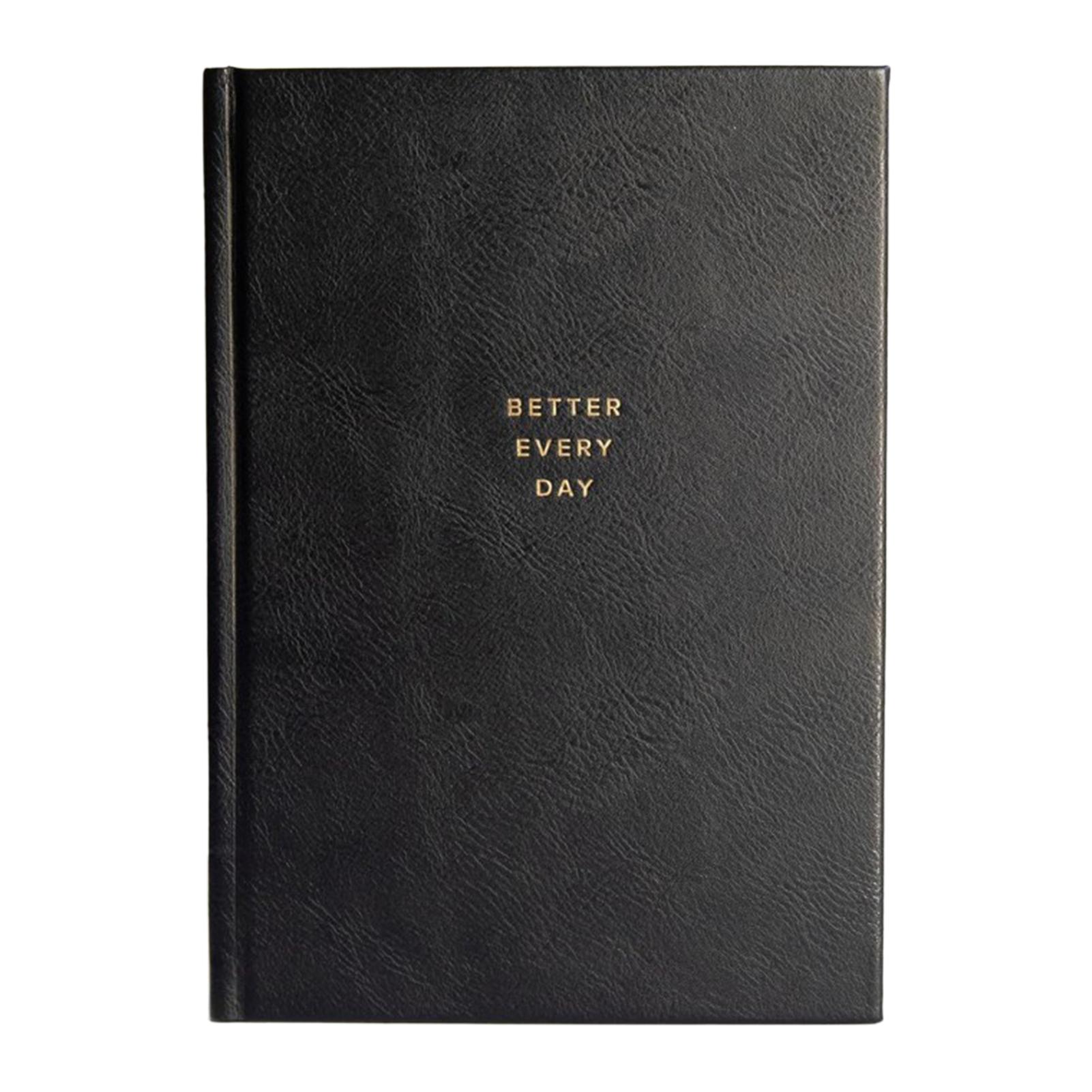 

Better Every Day Journal Durable Paper Diary With Planning For Students And Professionals чорний
