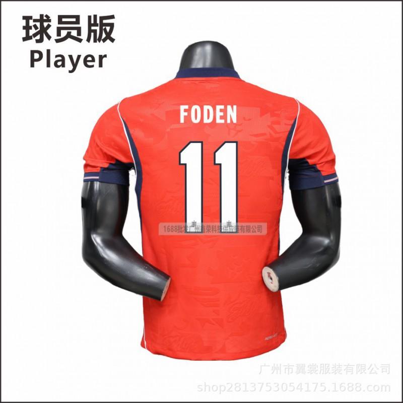 England 2026 FIFA World Cup Away Jersey Player Version Saka Kane Gordon Bowen Short Sleeve Football Shirt