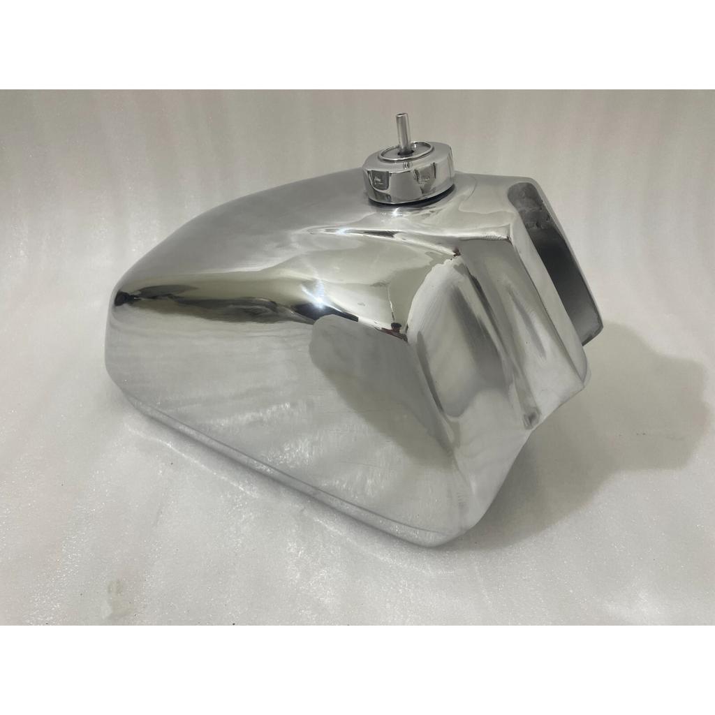 Suzuki PE175 1978 Chrome Steel Petrol Gas Fuel Tank With Cap |Fit For
