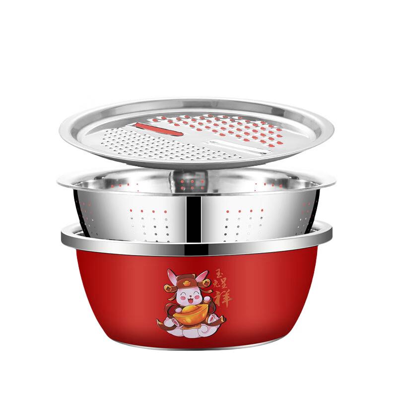 Multi-purpose Stainless Steel Mixing Bowl Set
