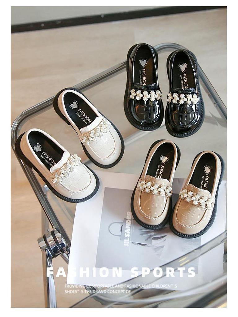 Retro-Lederschuhe für Mädchen 2025: Weiche Sohle Kleinkind- & Baby Prinzessin Schuhe für Frühling & Herbst