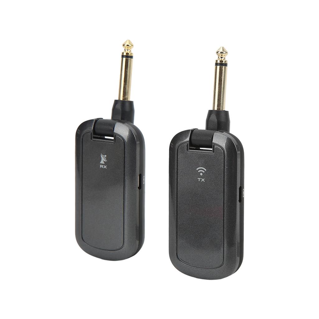 2.4GHz Guitar Wireless System Guitars Transmitter Receiver 4 Channels 18m Effective Range
