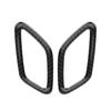 2Pcs Carbon Fiber Dashboard Outlet Cover for Mercedes A Class CLA GLA W169 W117 Classic Style