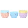 20Pcs Small Cake Cup Baking Mold Reusable Easy Clean Silicone Mini Cupcake HoldersThread Set