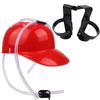 Casco per bevande Bere Birra cola Coke Soda Cappello da minatore Pigramente rilassato Cappello con cannuccia Festa di compleanno Fresco Unico Giocattolo Supporto per accessori Guzzler
