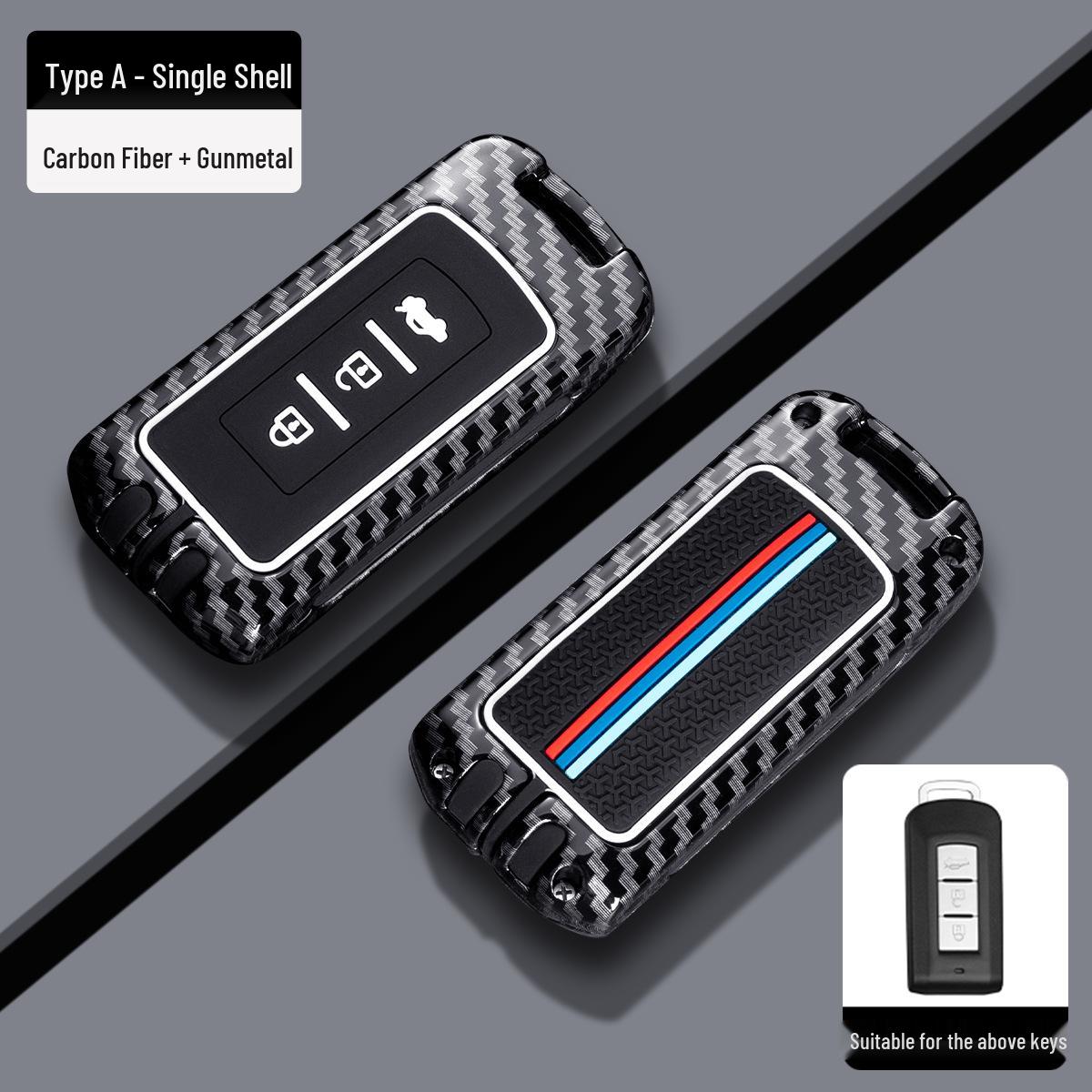 Mitsubishi Outlander, Eclipse Cross, ASX, Pajero Key Cover with Metal Buckle