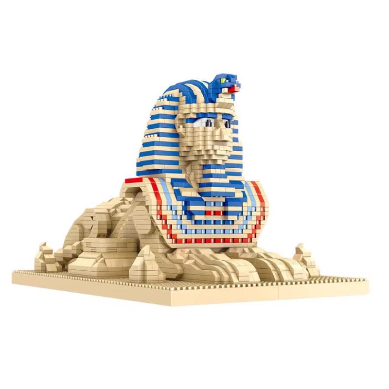 

Городской строительный набор алмазных кирпичиков Парижский музей Лувр Строительные блоки Модель Сфинкса Вид на улицу Игрушки Взрослые Дети Мальчики Подарки