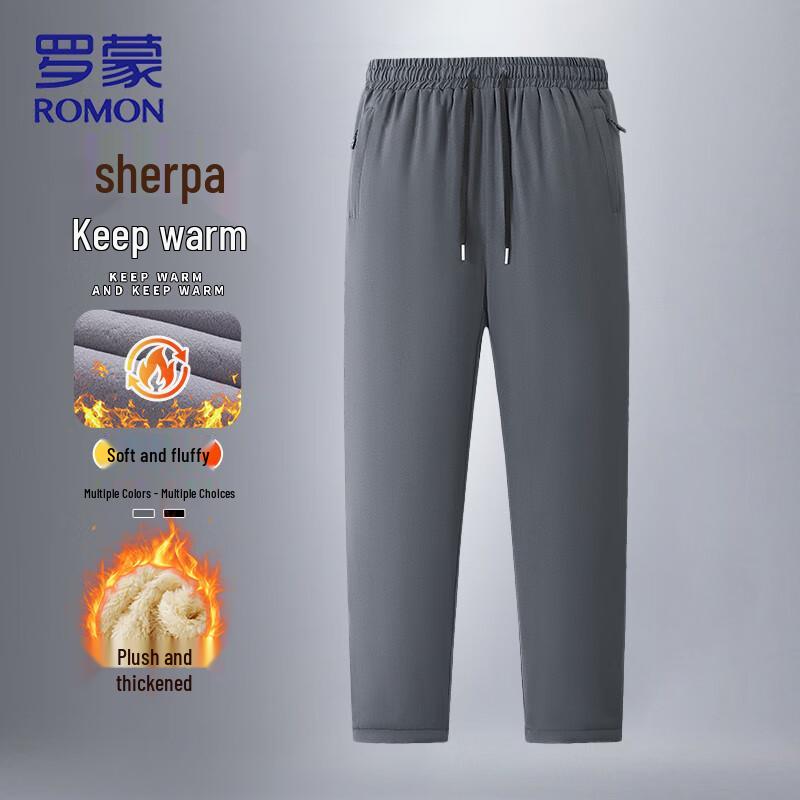

ROMON Мужские зимние брюки с термоподкладкой из шерпы 6XL