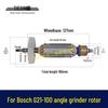 Silver Arrow 4390 Polisher Motor: Boda G21-100 Angle Grinder Rotor with Bearings and Carbon Brushes, Model 07092.