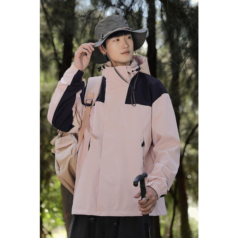 Outdoor Jacket Men's Spring and Autumn Trendy Brand Loose Mountaineering Suit Japanese Retro Couple Jacket