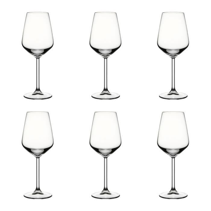 Verres à vin, Set de 6 pièces - Allegra, 350ml