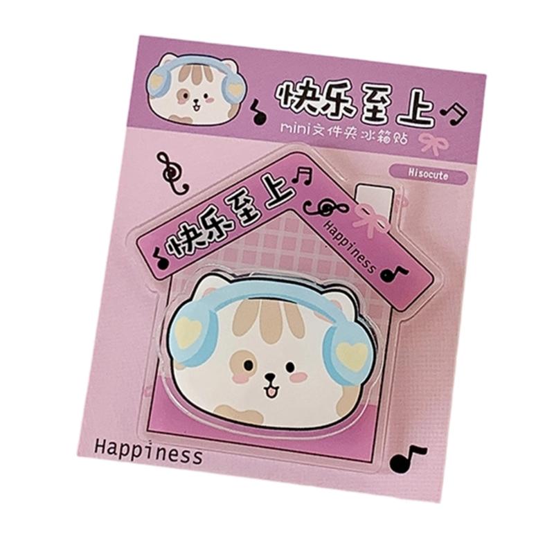 

Cartoon Fridge Sticker Adhesive Magnetic Decoration For Kids Room Party Creative Display Accessory Refrigerator Magnet