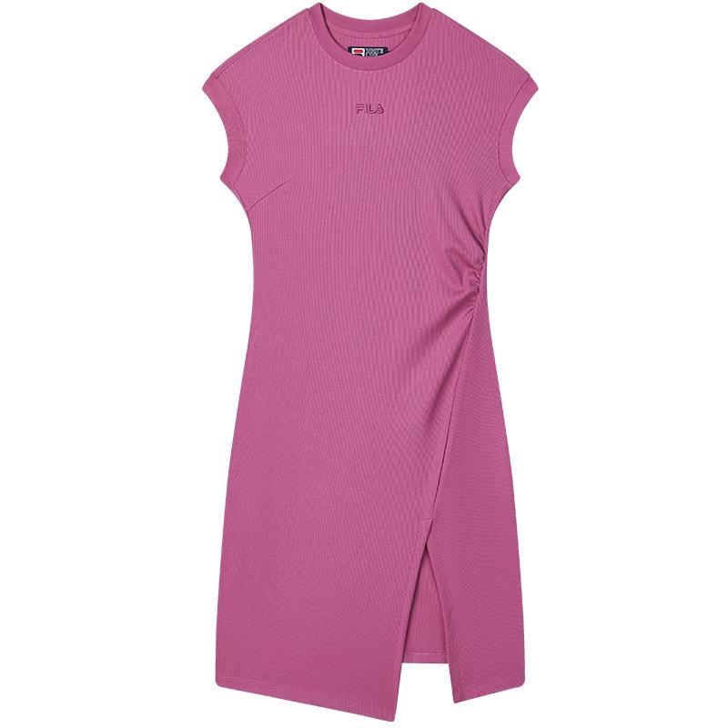 FILA Women's Knitted Sleeveless Slit Dress