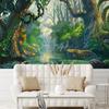 Fantasy Wald Wandbild Wohnzimmer Schlafzimmer Wald Tapete Heimdekoration