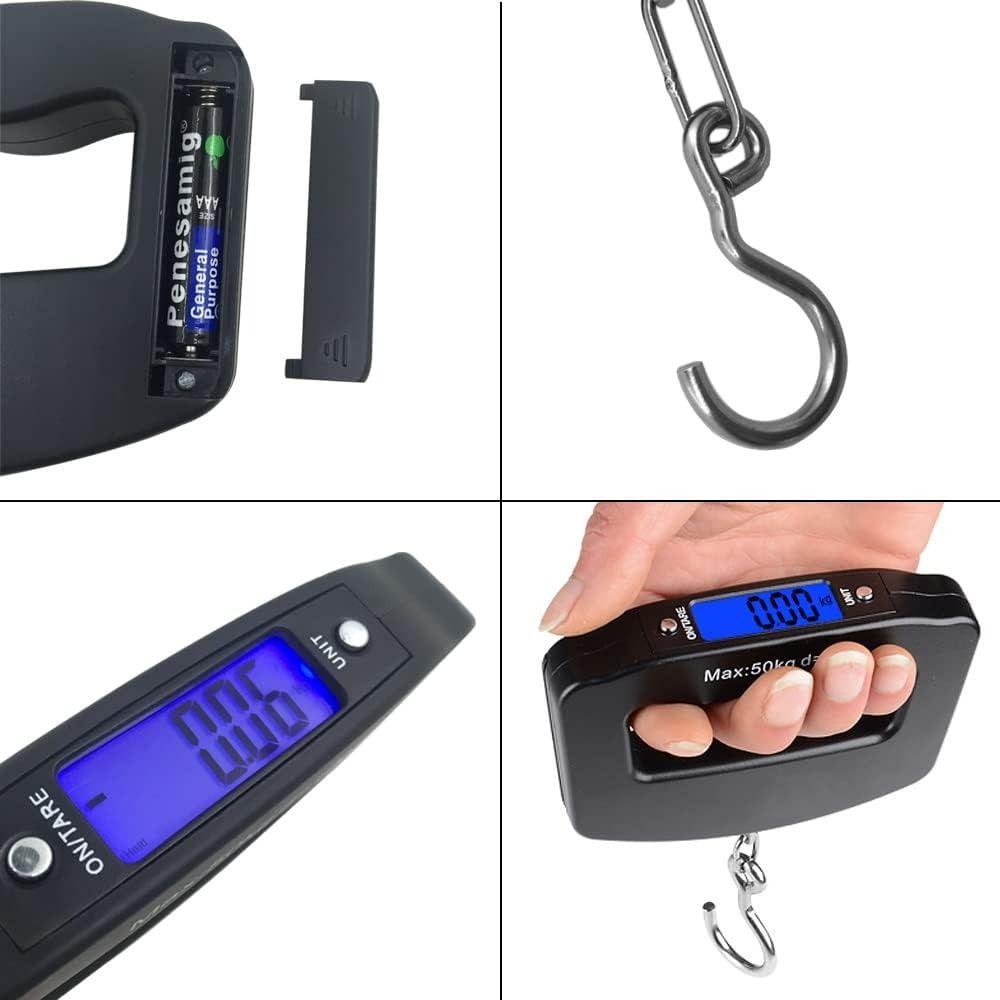 Plastics Travel Hanging Scales Mini Weight Scale High Precision Luggage Scale  Airport