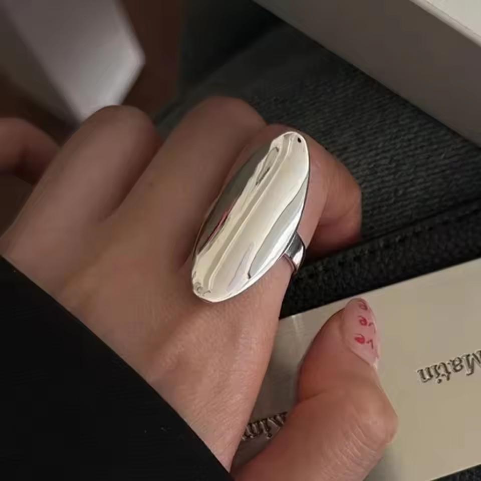 925 Silber Liebesherz Ring für Damen Mädchen Geschenk Linie Perle Koreanischer Süßer Schmuck Geburtstagsgeschenk