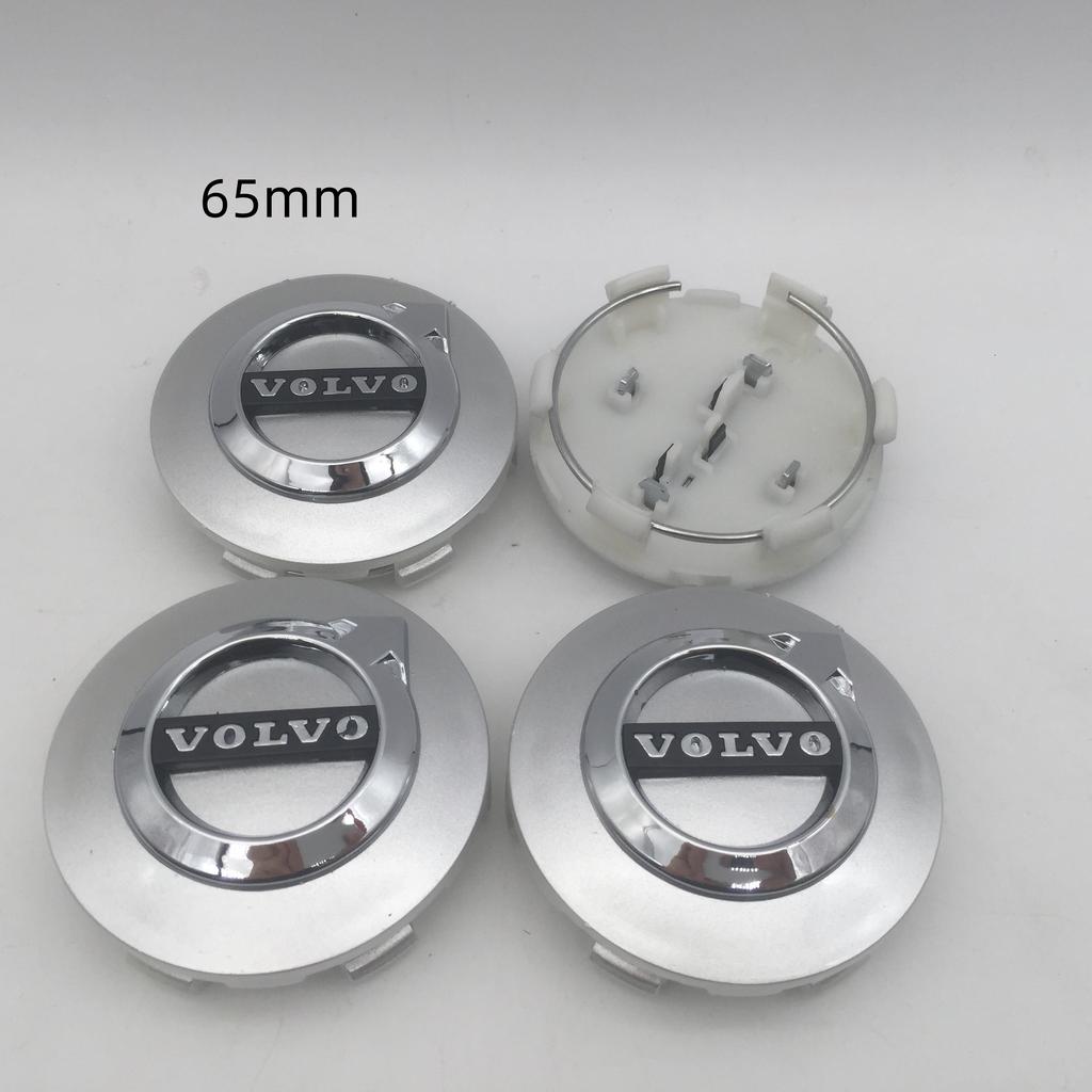 20pcs 3D For VOLVO 64mm 65mm Car Wheel Hub Center Cap Emblem Badge Covers Sticker Decals Styling Accessories