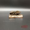 Bamboo Knot Blows Up Small Ornament Solid Snail Scorpion Copper Cicada Paperweight