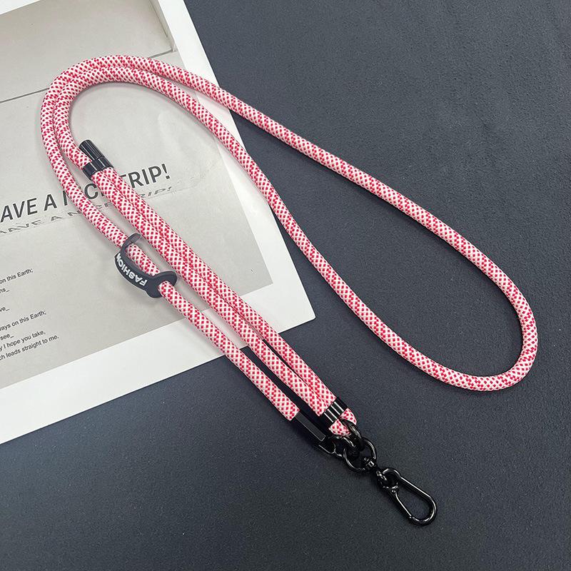 Mobile Phone Lanyard Crossbody Neck 1MM Polyester Mobile Phone Rope Neck Crossbody Adjustable Hand + Lanyard Crossbody Can Be Carried