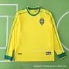 Brazil Retro Football Jersey Short Long Sleeve National Team World Cup Vintage Soccer Shirt