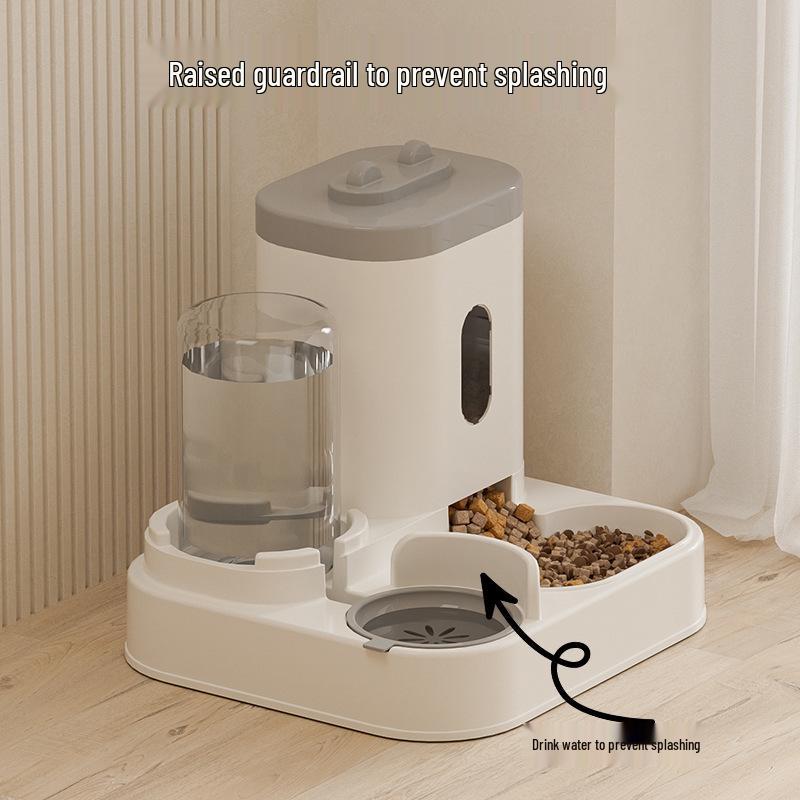 2-in-1 Automatic Pet Feeder & Water Dispenser